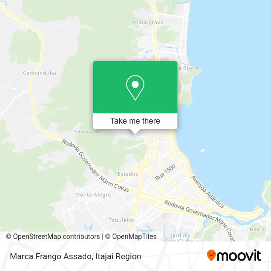 Marca Frango Assado map