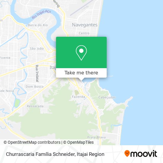 Churrascaria Família Schneider map