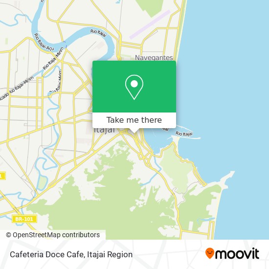 Cafeteria Doce Cafe map