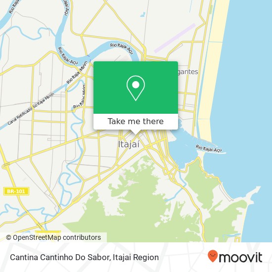 Cantina Cantinho Do Sabor, Rua Brusque, 228 Centro Itajaí-SC 88303-000 map