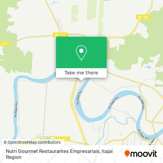 Mapa Nutri Gourmet Restaurantes Empresariais