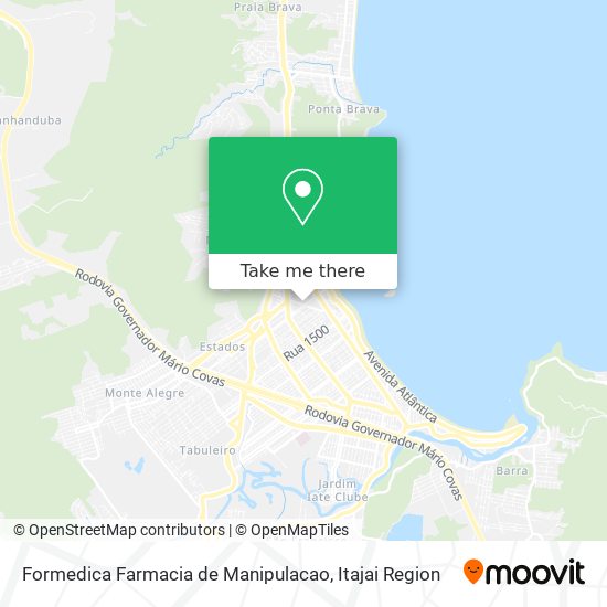 Formedica Farmacia de Manipulacao map