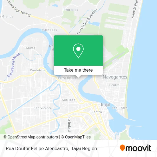 Rua Doutor Felipe Alencastro map