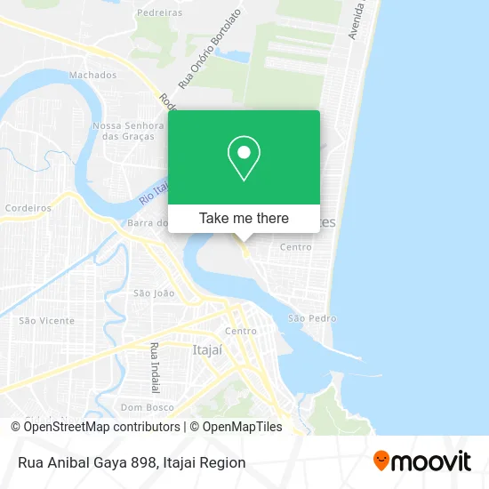 Rua Anibal Gaya 898 map