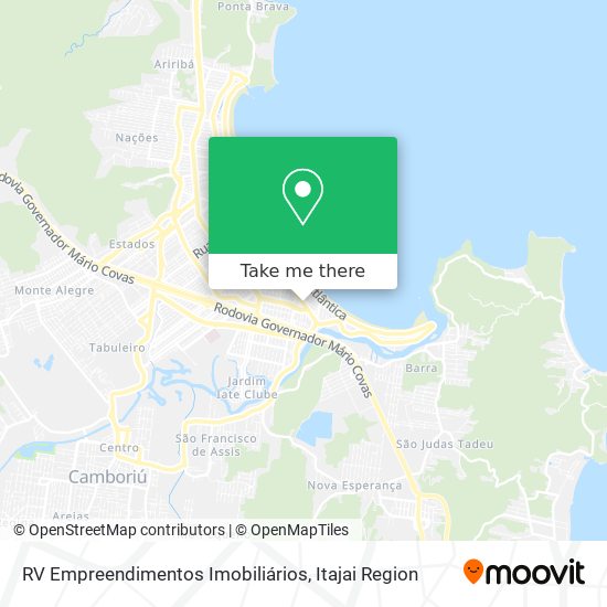 RV Empreendimentos Imobiliários map