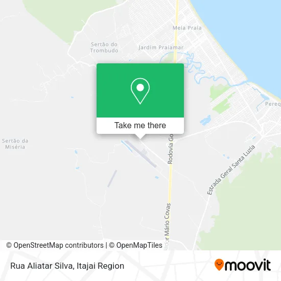 Rua Aliatar Silva map