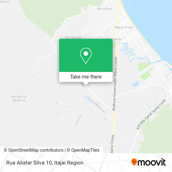 Rua Aliatar Silva 10 map