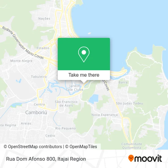 Rua Dom Afonso 800 map