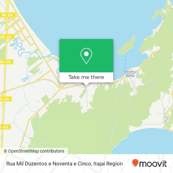 Rua Mil Duzentos e Noventa e Cinco map