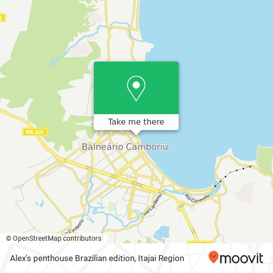 Mapa Alex's penthouse Brazilian edition