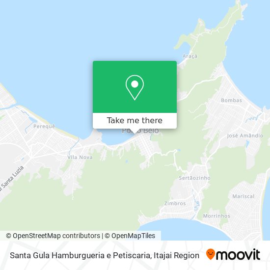 Santa Gula Hamburgueria e Petiscaria map