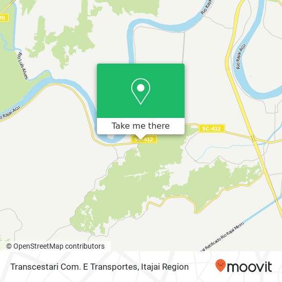 Transcestari Com. E Transportes, Rodovia Jorge Lacerda, 2516 Volta de Cima Itajaí-SC 88317-506 map