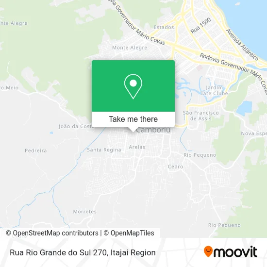 Rua Rio Grande do Sul 270 map