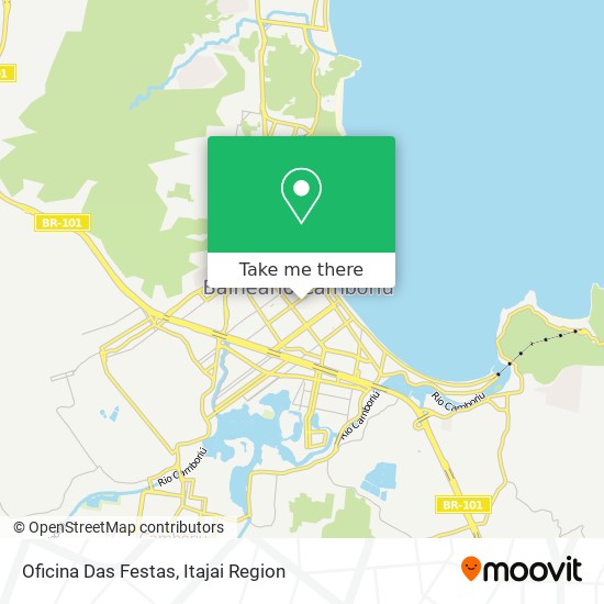 Oficina Das Festas map