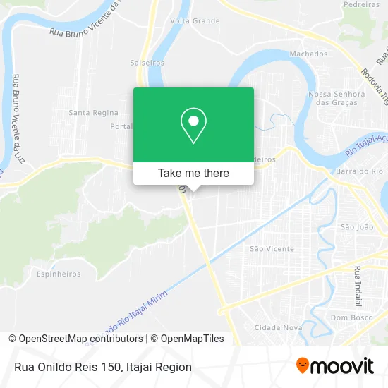 Rua Onildo Reis 150 map