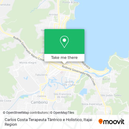 Carlos Costa Terapeuta Tântrico e Holístico map