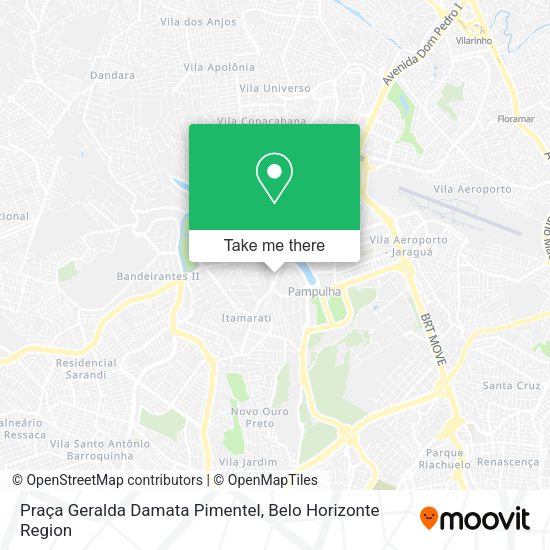 Praça Geralda Damata Pimentel map