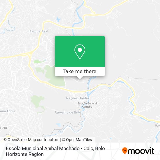Escola Municipal Aníbal Machado - Caic map