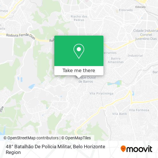 48° Batalhão De Polícia Militar map