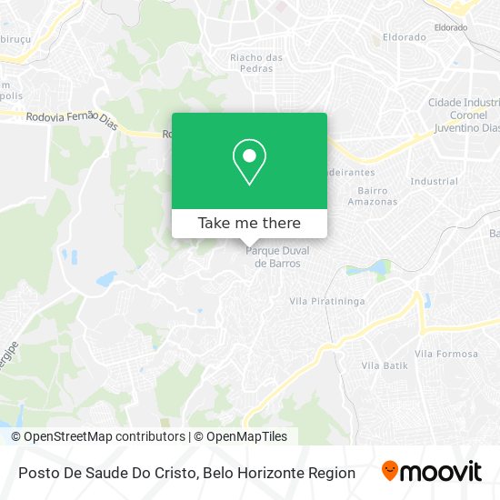 Posto De Saude Do Cristo map
