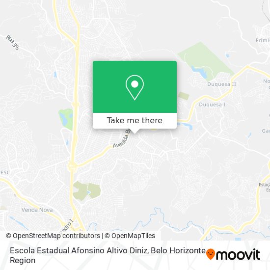 Escola Estadual Afonsino Altivo Diniz map