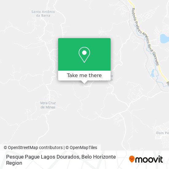 Pesque Pague Lagos Dourados map