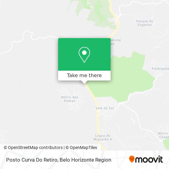Posto Curva Do Retiro map