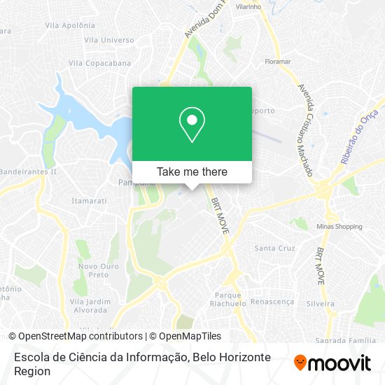 Escola de Ciência da Informação map