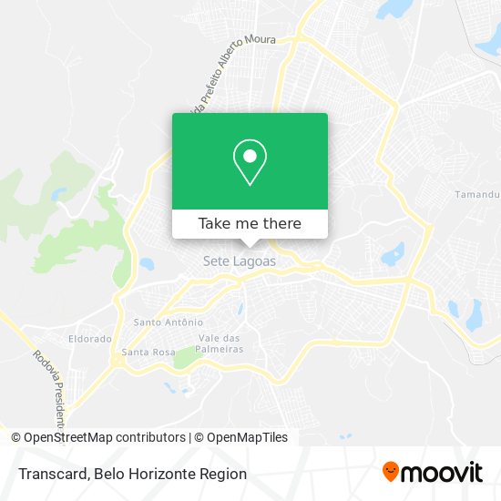 Transcard map