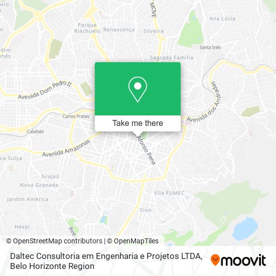 Mapa Daltec Consultoria em Engenharia e Projetos LTDA