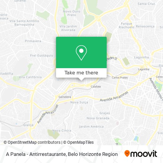 A Panela - Antirrestaurante map