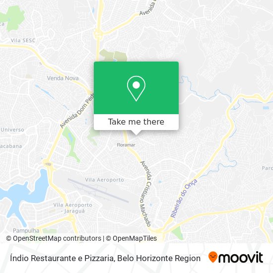 Índio Restaurante e Pizzaria map