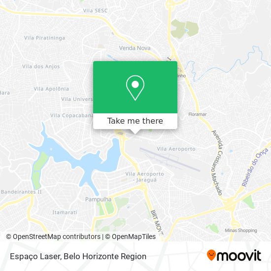 Espaço Laser map
