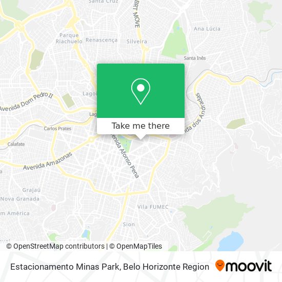 Estacionamento Minas Park map