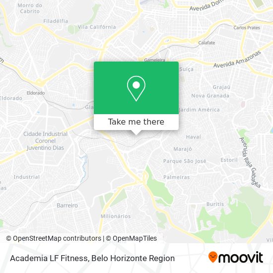 Academia LF Fitness map