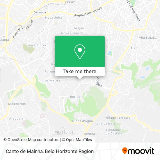 Canto de Mainha map