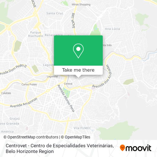 Centrovet - Centro de Especialidades Veterinárias map