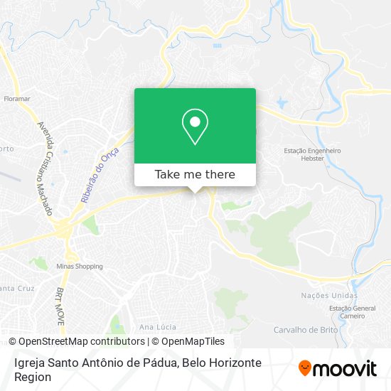 Igreja Santo Antônio de Pádua map