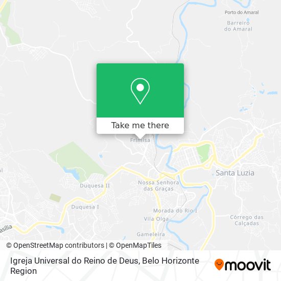 Igreja Universal do Reino de Deus map