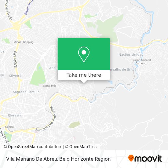 Vila Mariano De Abreu map