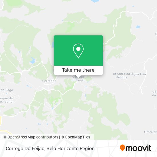 Córrego Do Feijão map
