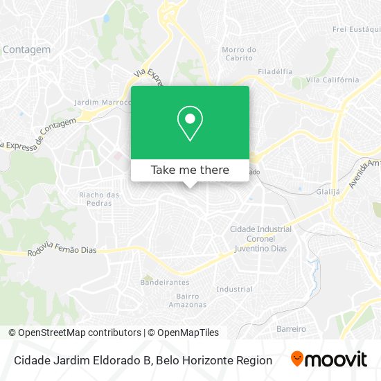 Cidade Jardim Eldorado B map