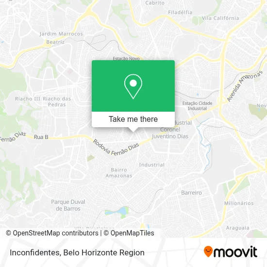 Inconfidentes map