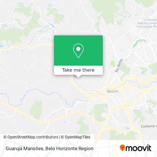 Guarujá Mansões map