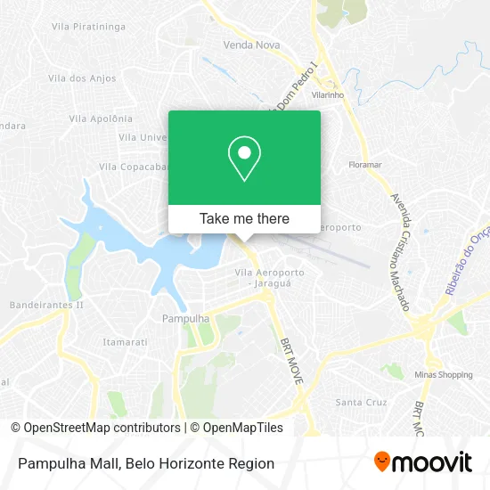 Pampulha Mall map