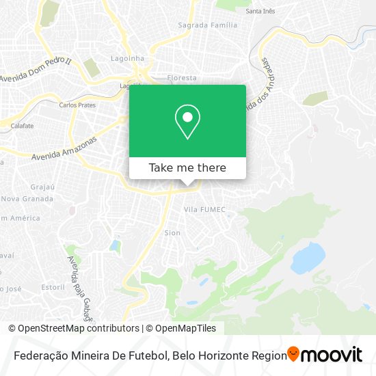 Federação Mineira De Futebol map