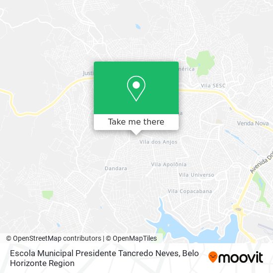 Escola Municipal Presidente Tancredo Neves map
