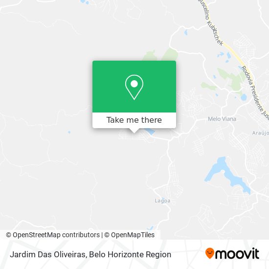 Jardim Das Oliveiras map