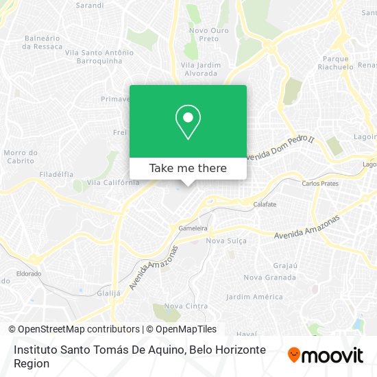 Mapa Instituto Santo Tomás De Aquino