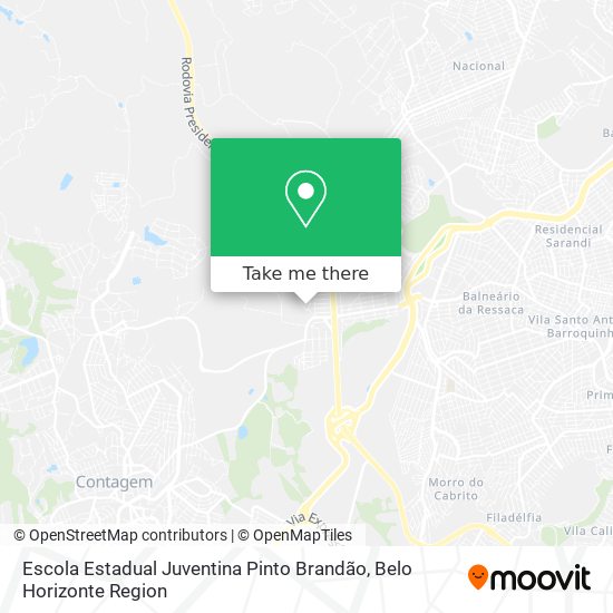 Escola Estadual Juventina Pinto Brandão map